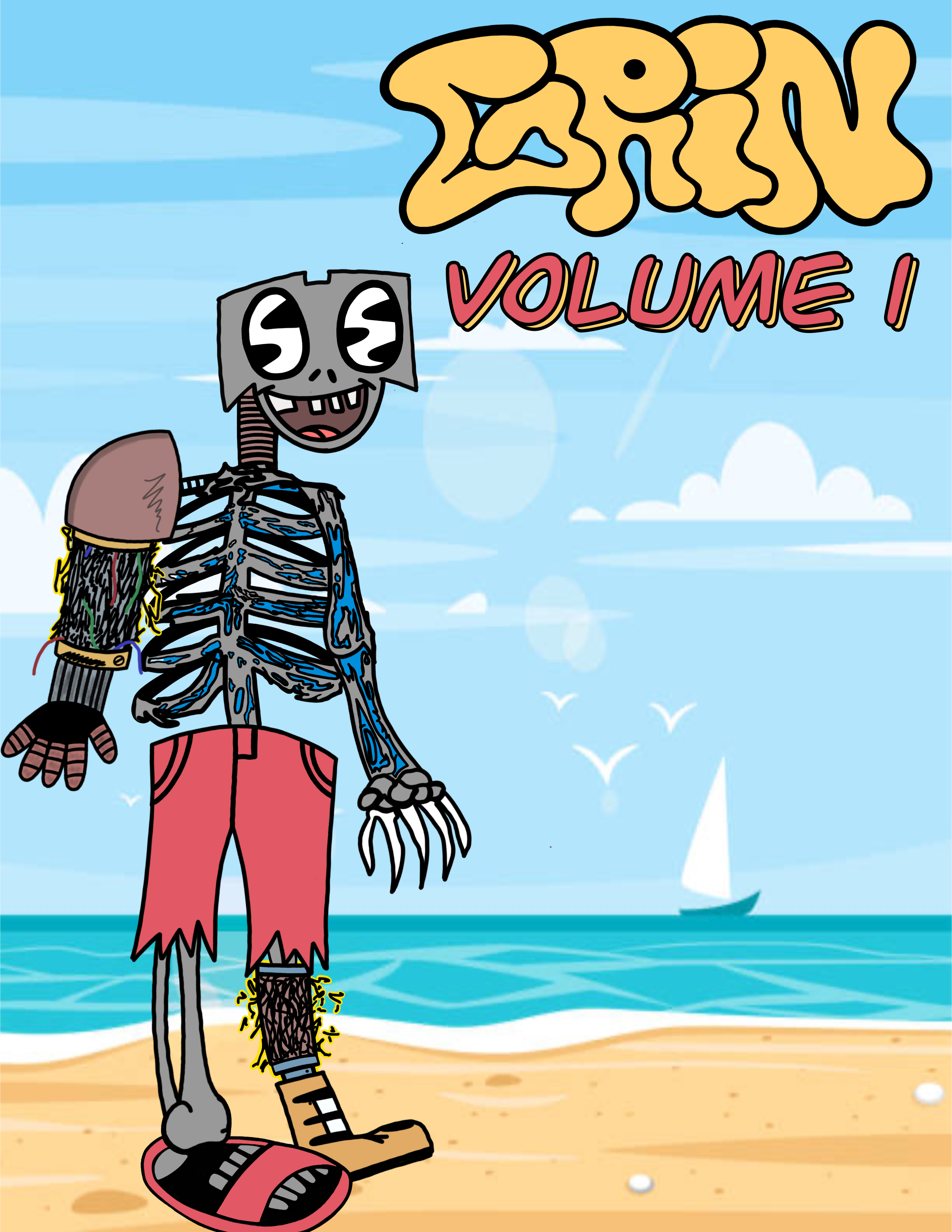 Grinzine Issue 1 Cover